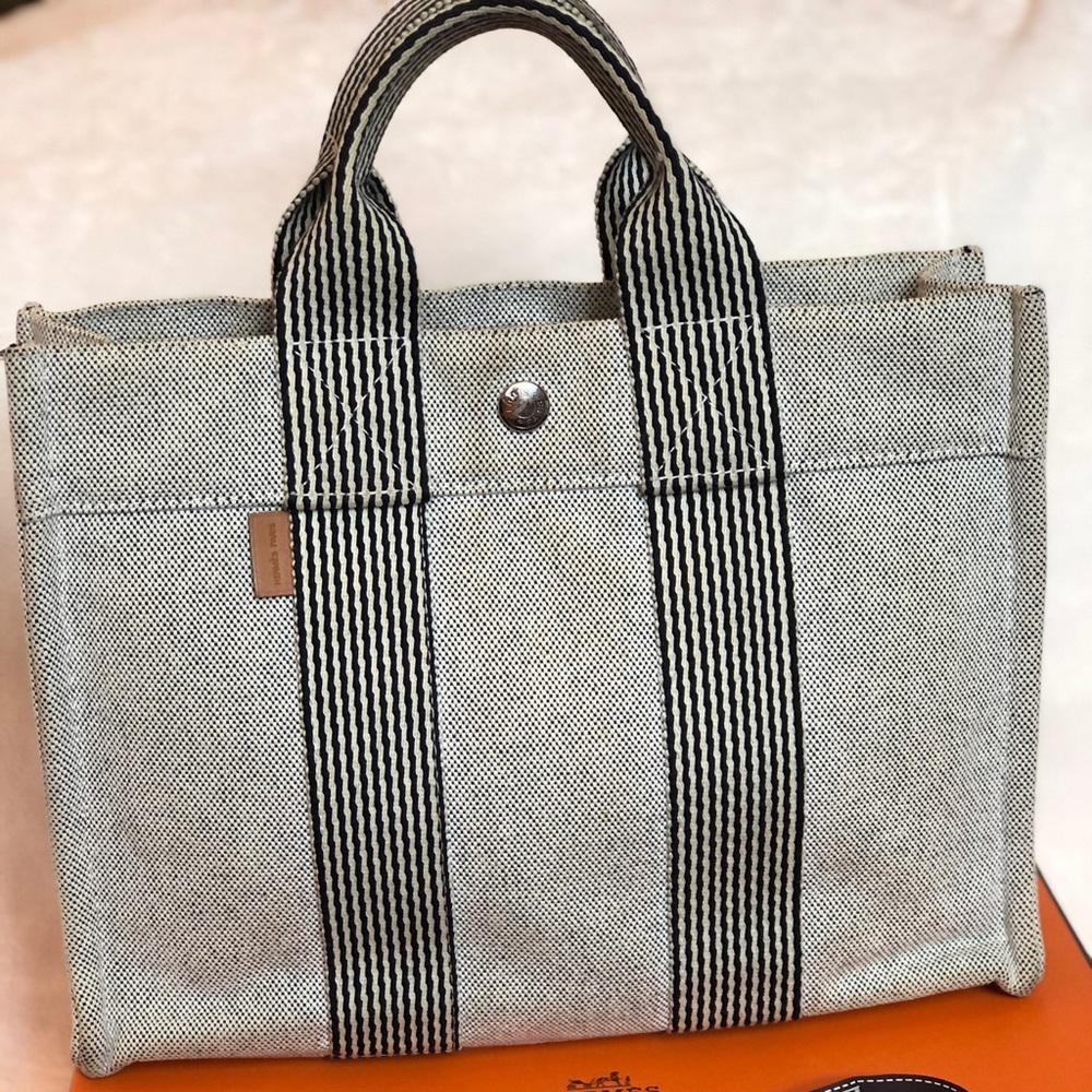 Hermes Paris Vintage Fourre Tout PM Tote Bag